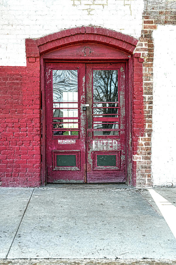 Red Door Enter Photograph by Sharon Popek