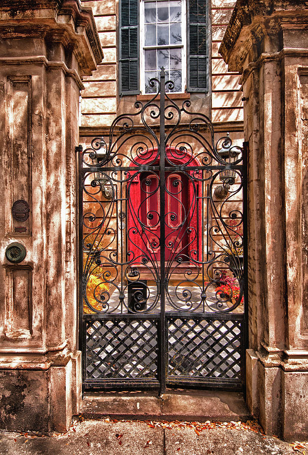 Red Door Photograph by Joe Benton
