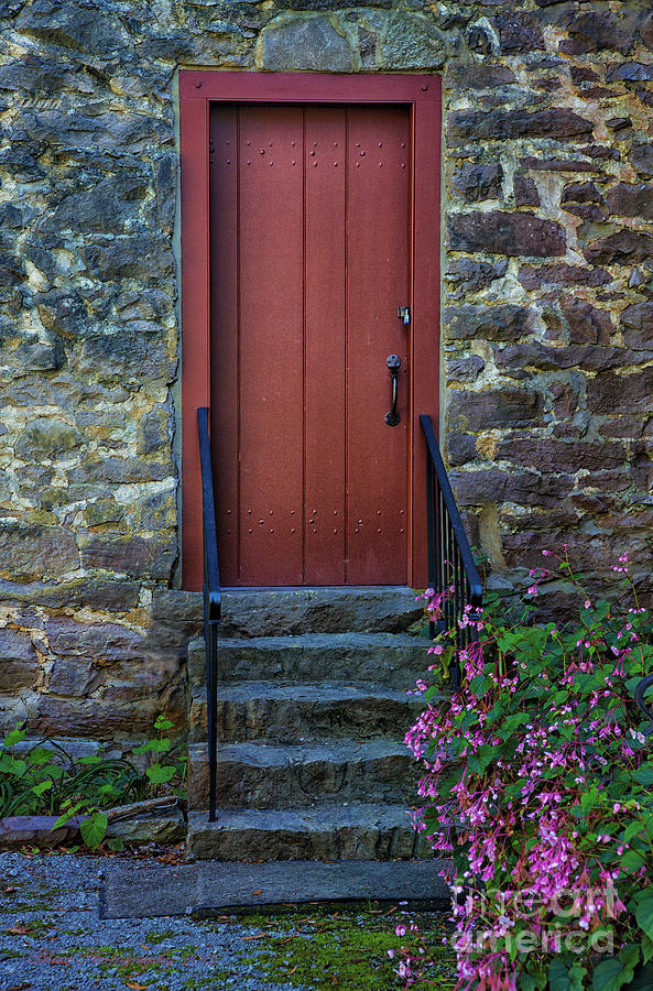 Red Door Photograph by Linda Blair