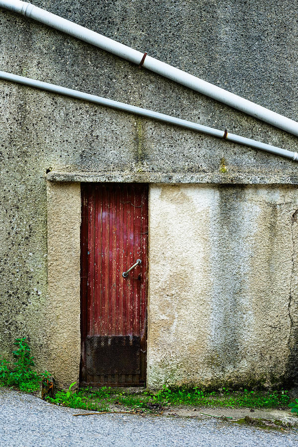 Architecture Photograph - Red Door by Marco Oliveira