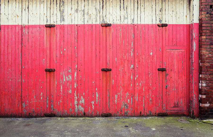 Red Door Photograph by Nick Barkworth
