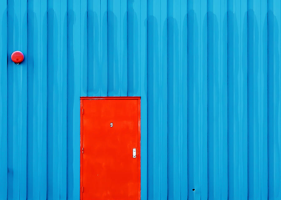 Red Door No. 9 Photograph by Todd Klassy