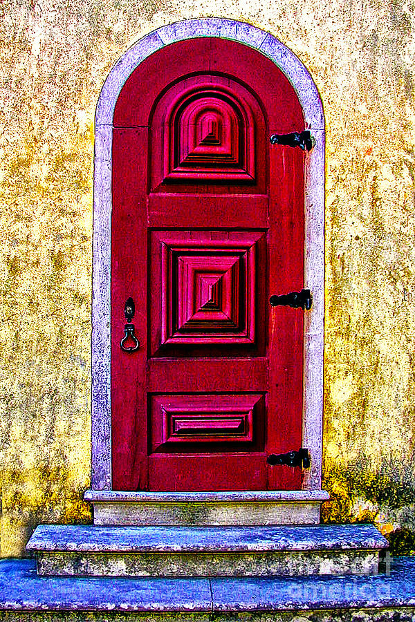 Red Door Photograph by Stefan H Unger
