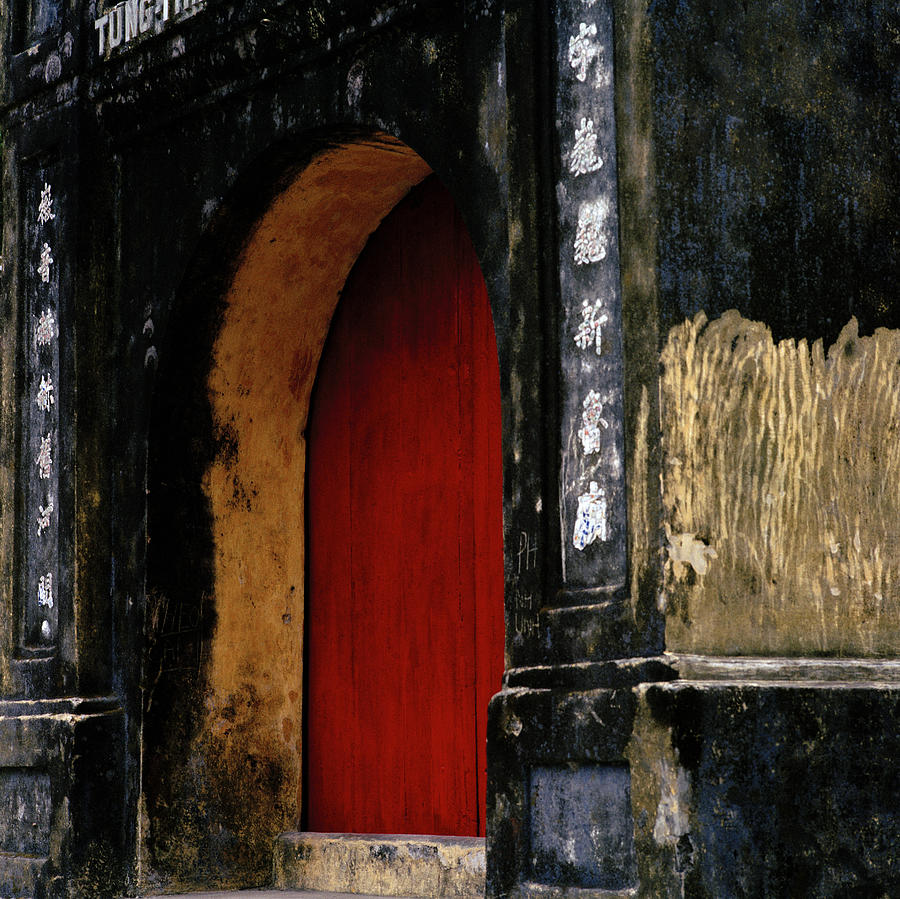 Red Doorway Photograph by Shaun Higson