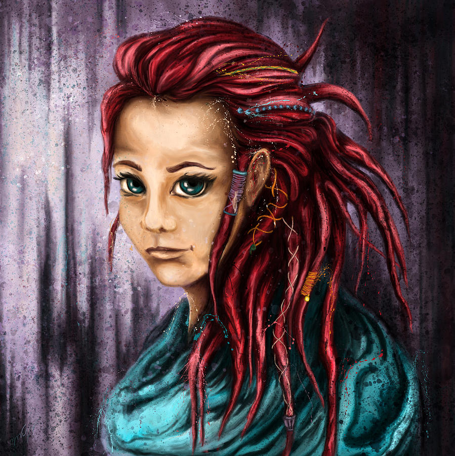 Red Dreads Girl