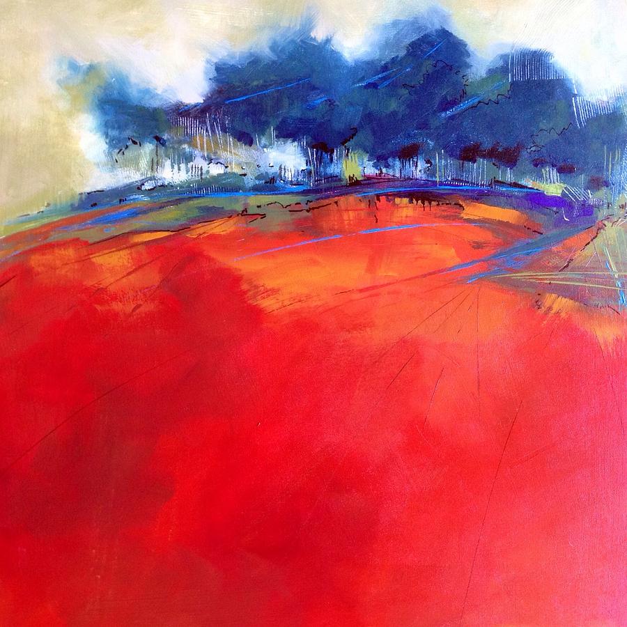 Red Earth Painting by Susan Fuss