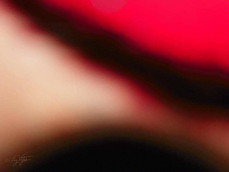 Red Explorer Abstract Photograph by Liz Viztes