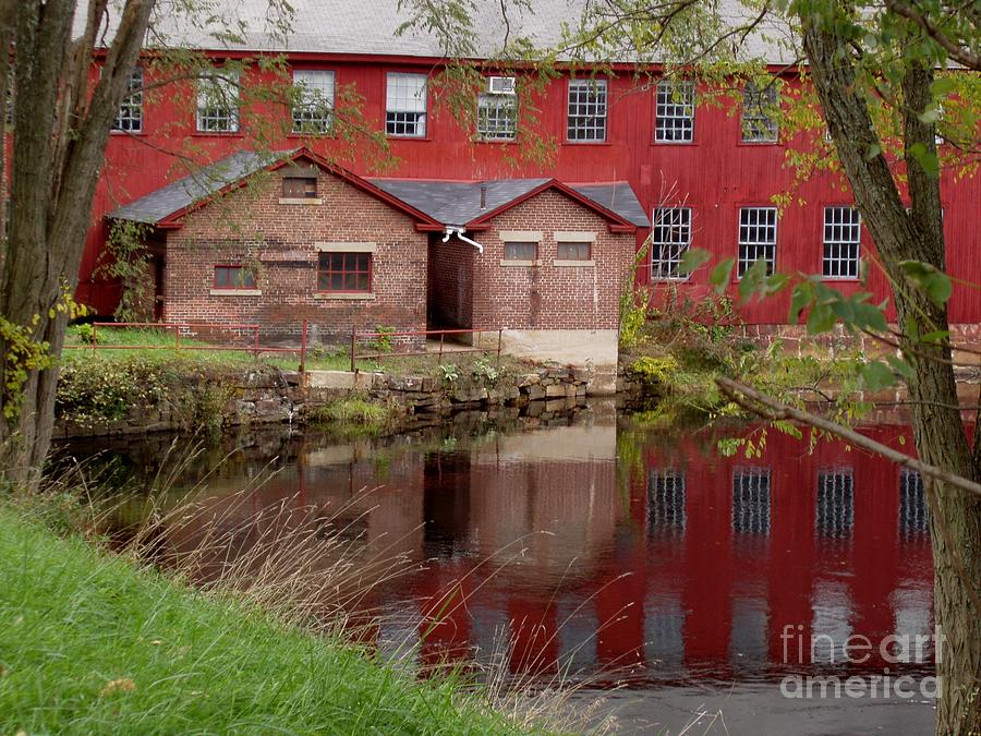 Red Factory Canton Ct Photograph by B Rossitto