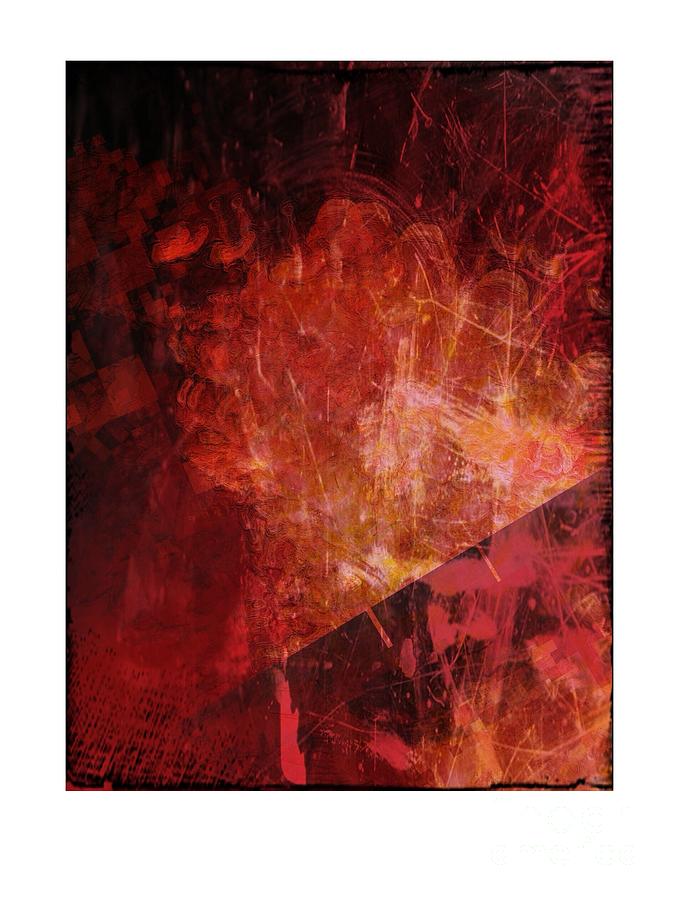 Red Fire Digital Art by Cooky Goldblatt