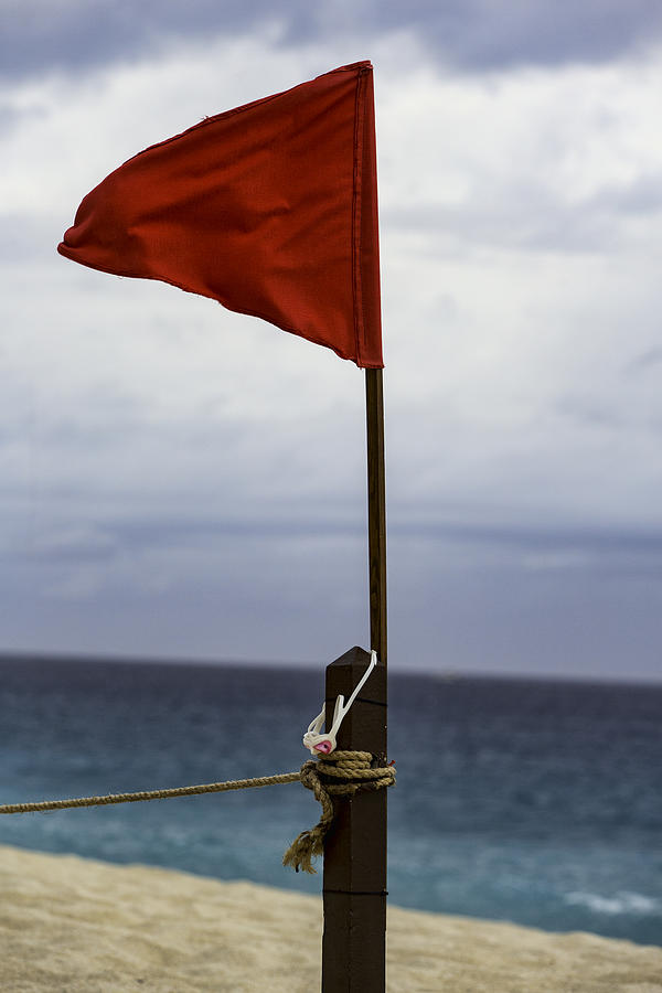 Red Flag Warning Photograph by Mark Harrington