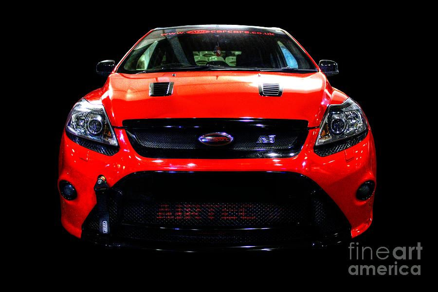 Red Focus RS Photograph by Vicki Spindler