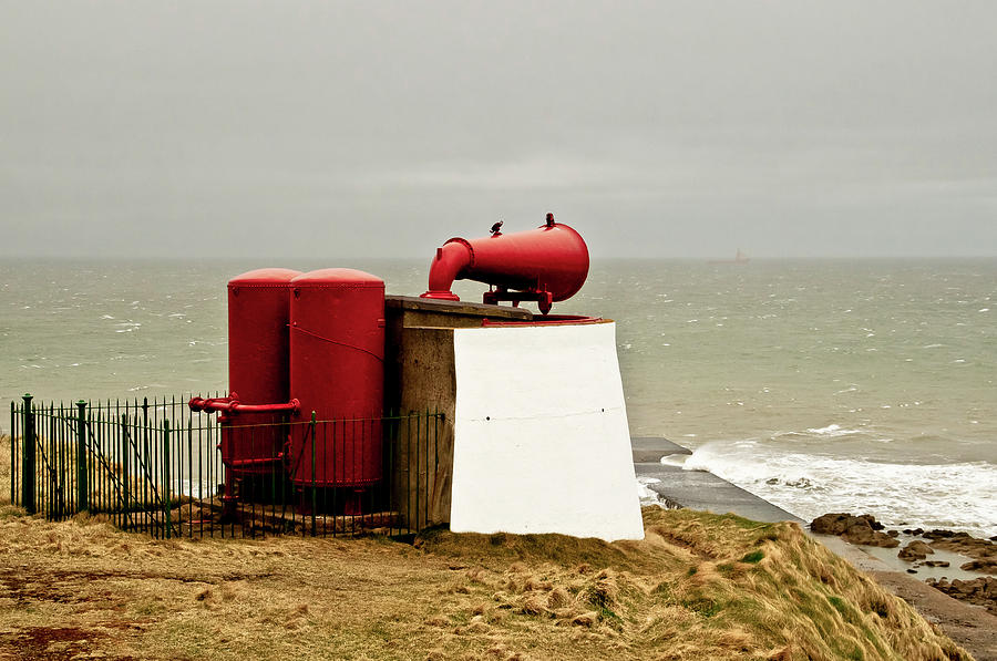Red Foghorn. Photograph by Elena Perelman