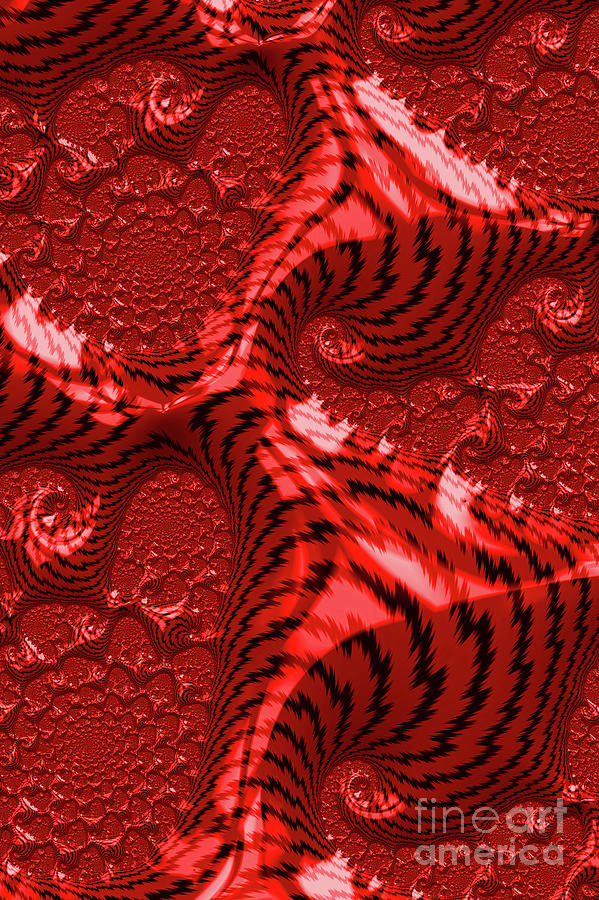 Red For Danger Digital Art by Steve Purnell