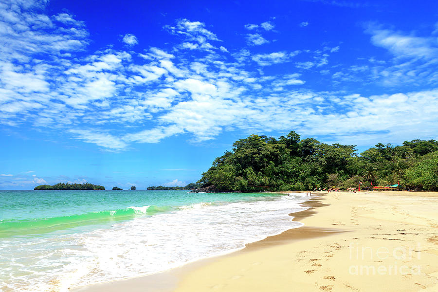 Red Frog Beach Profile Panama Photograph by John Rizzuto