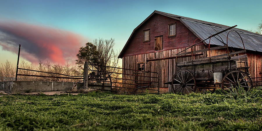 Red Grain Photograph by Thomas Zimmerman - Fine Art America