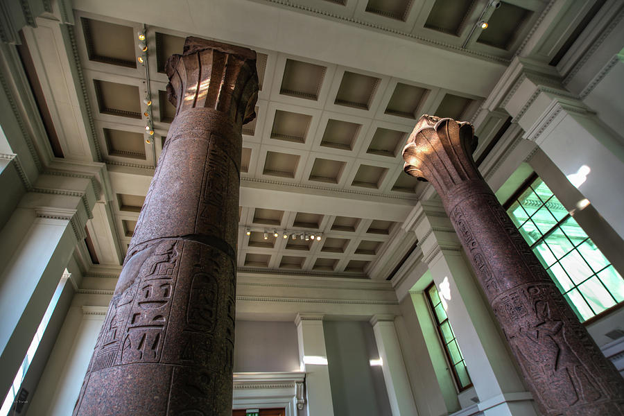 Red Granite Columns Photograph by Ross Henton