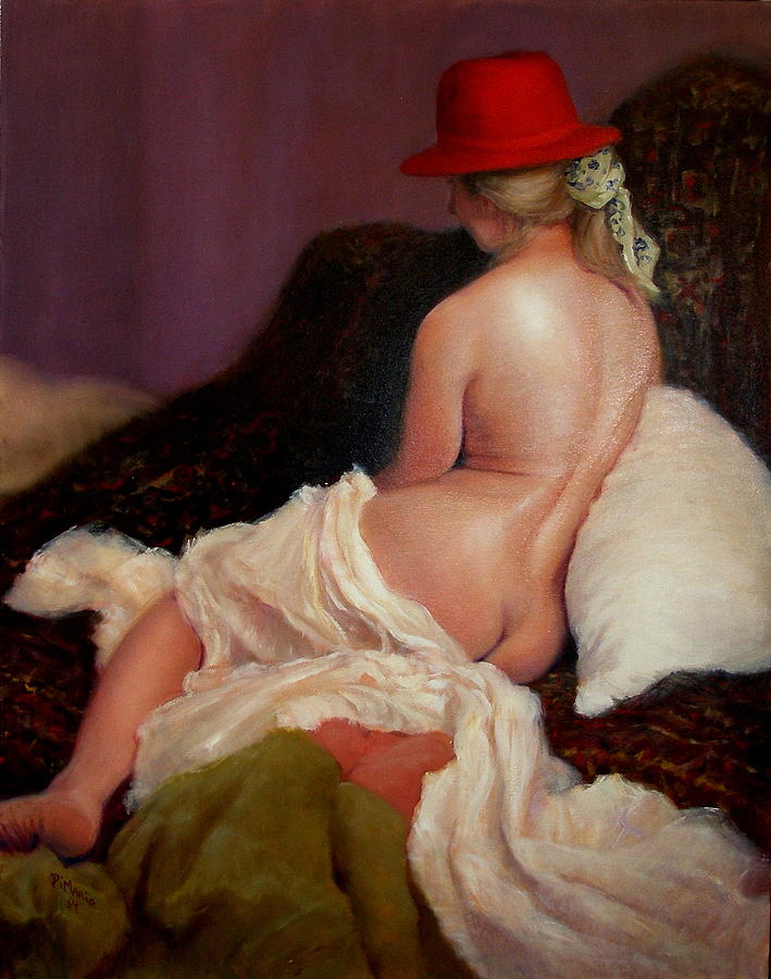 Red Hat 5 Painting by Donelli  DiMaria