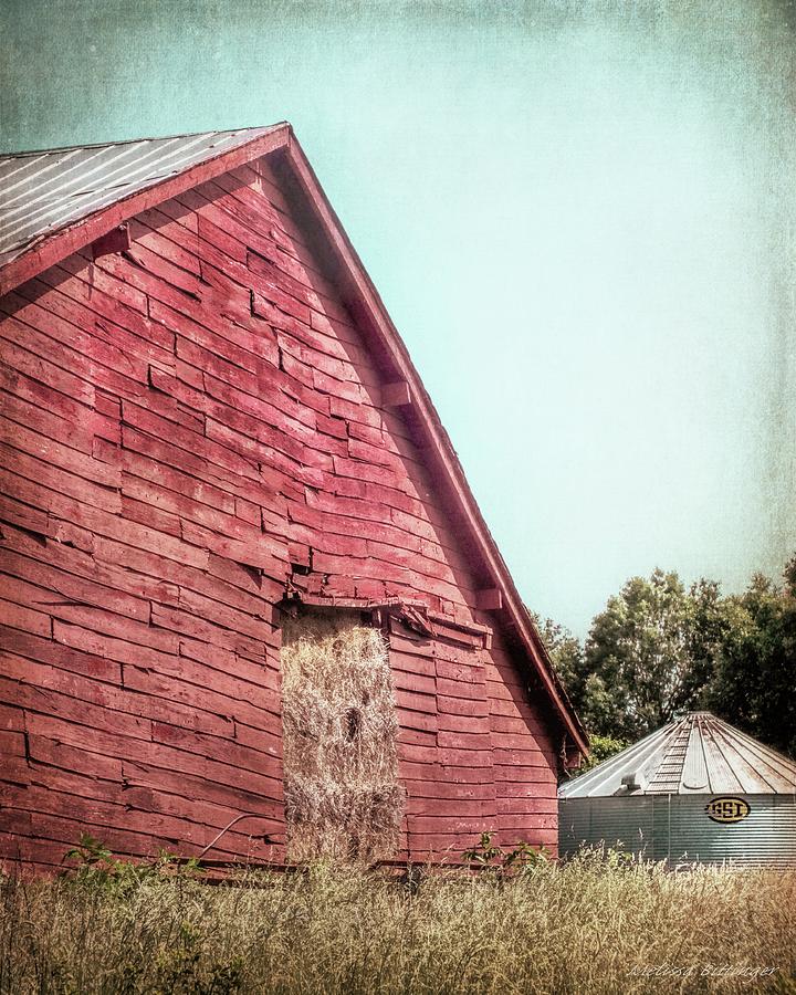 Red Hay Barn  Photograph by Melissa Bittinger