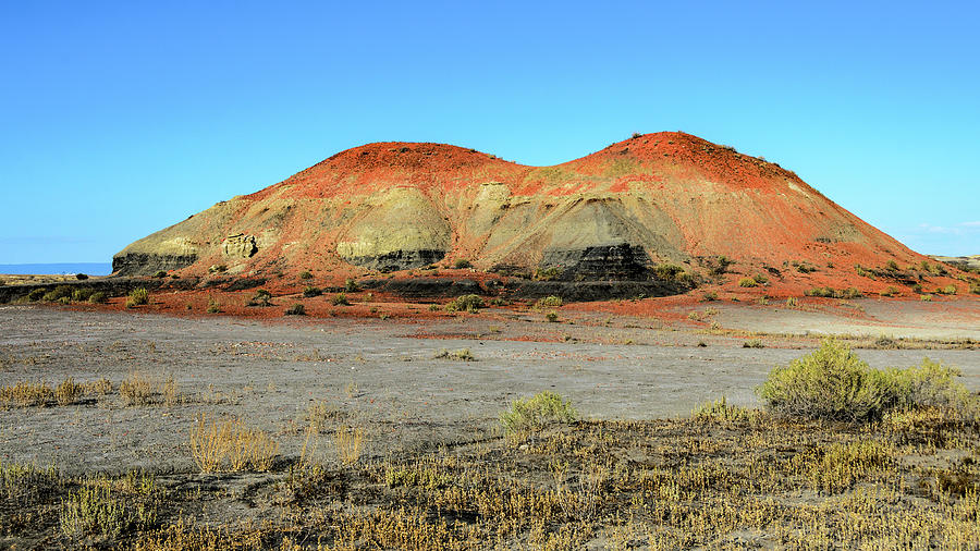 Red Hill Saddletop - Bisti Badlands Photograph by Debra Martz