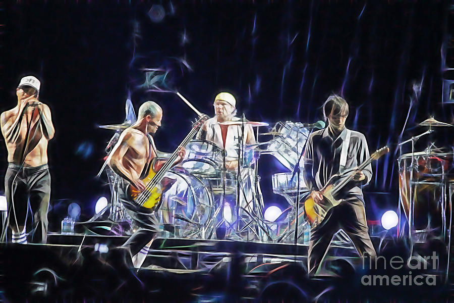 Red Hot Chili Peppers Photograph - Red Hot Chili Peppers Collection by Marvin Blaine