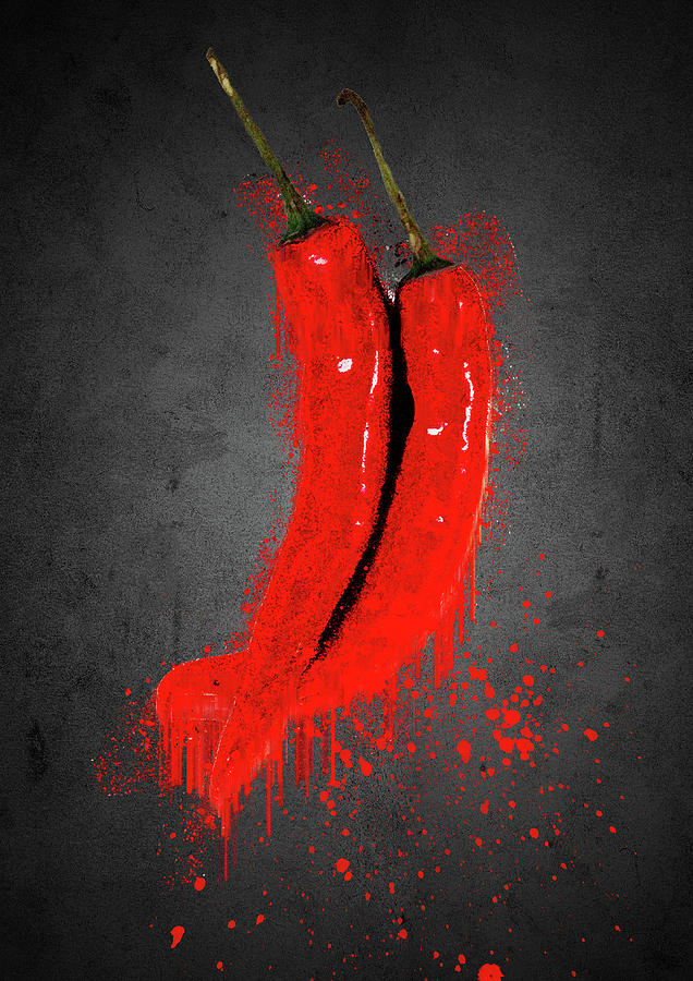Red hot II Digital Art by Dray Van Beeck