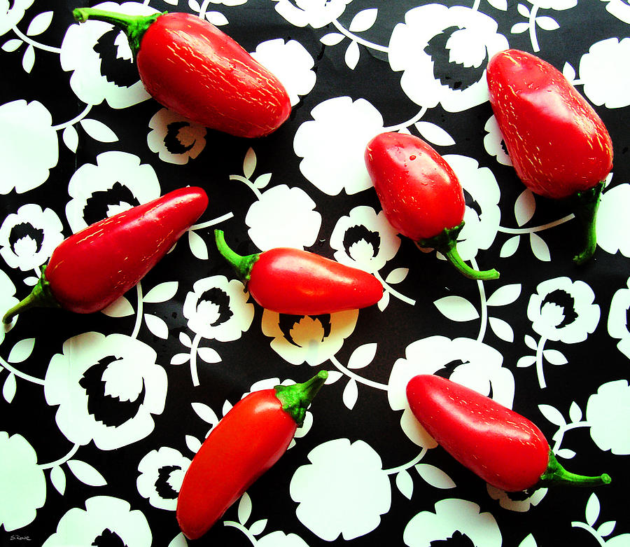 Red Hot Chili Peppers Photograph - Red Hots by Shawna Rowe