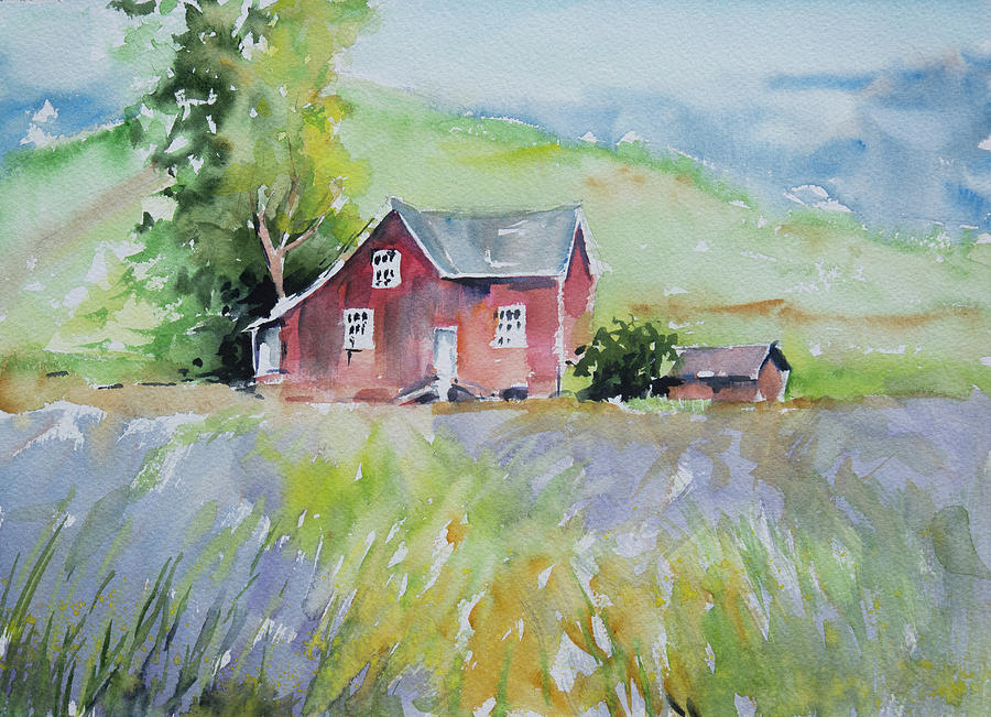 Red House Painting by Adam VanHouten - Fine Art America