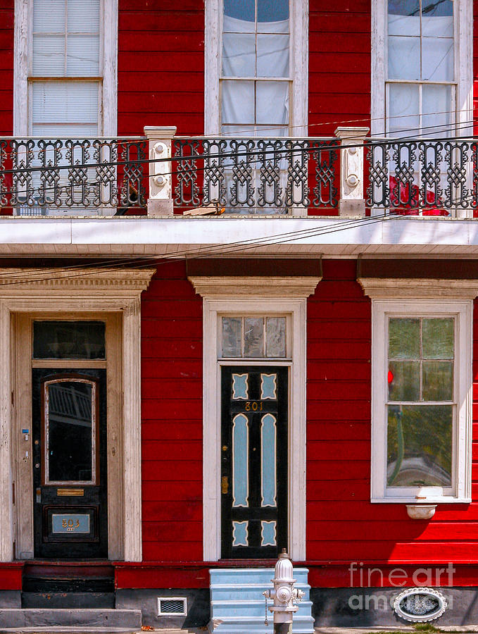 Red House-Nola-Marigny-2 Photograph by Kathleen K Parker