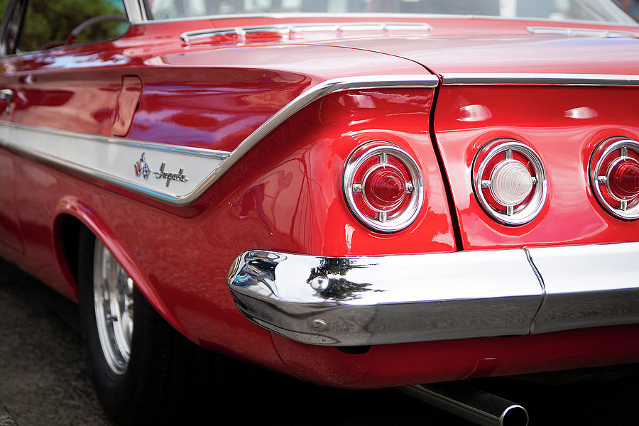 Red Impala Photograph by Catherine Avilez