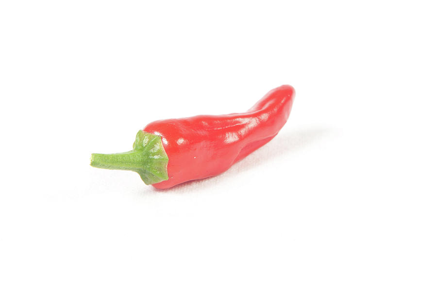 Red Jalapeno Chillie Pepper ii Photograph by Helen Jackson