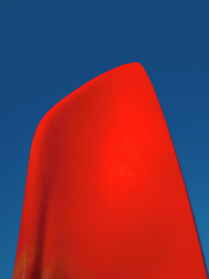 Red Kayak Photograph by David Kay