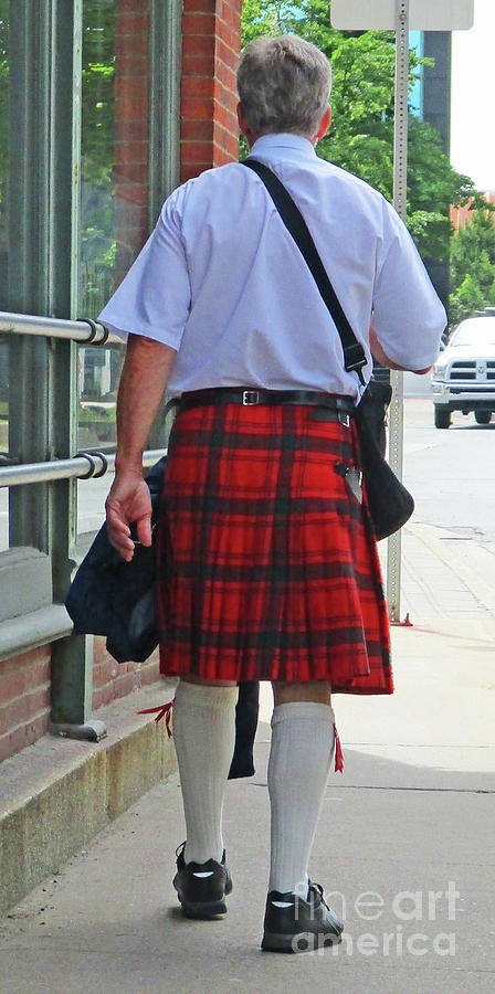 Red Kilt Photograph by Randall Weidner