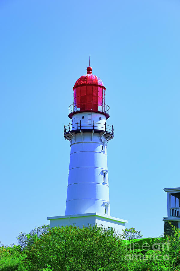 Red Light House Photograph by Rick Bragan