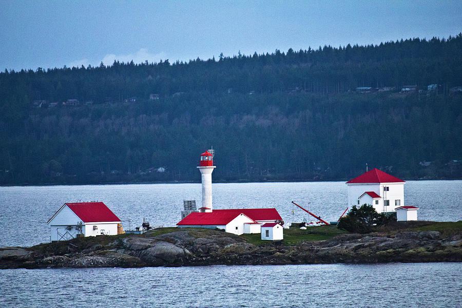 Red Lighthouse Photograph by Donna L Munro