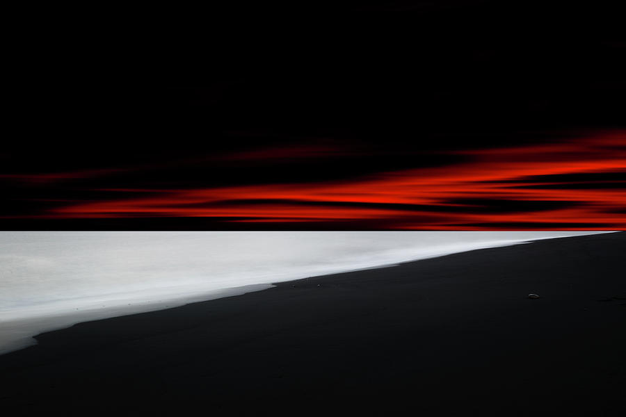Red Lines Photograph by Philippe Sainte-Laudy