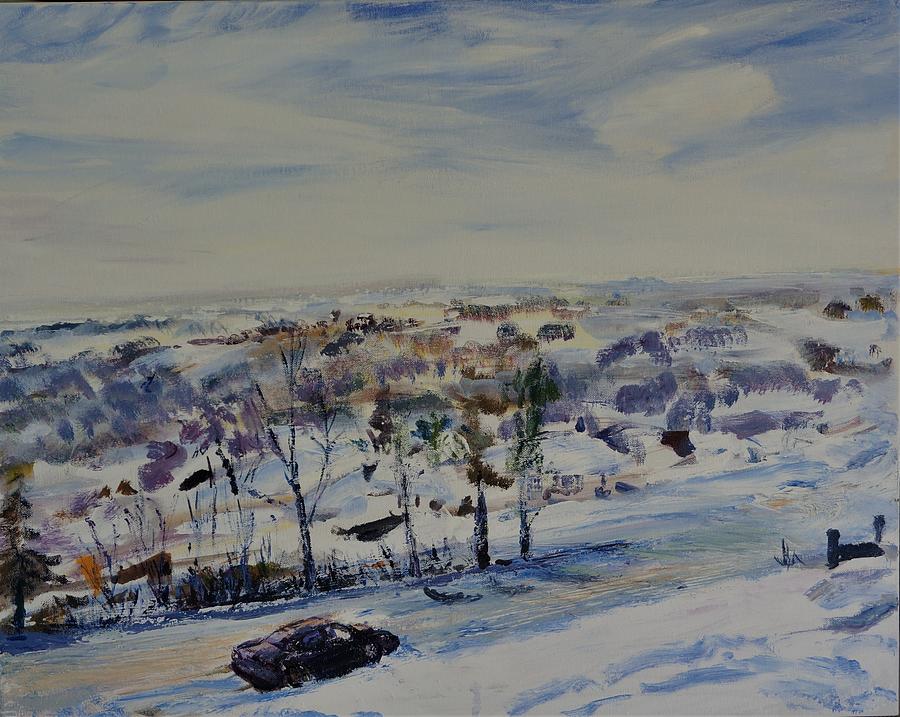 In the Snow Painting by Helen Campbell