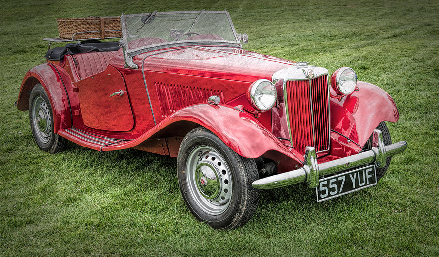Red MG Roadster  Photograph by Roy Pedersen