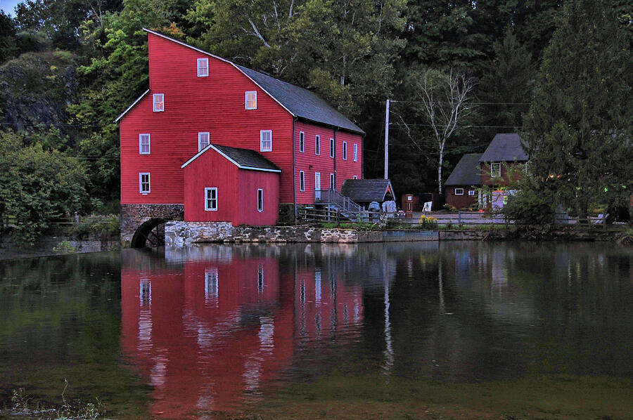 Red Mill Photograph by Ben Prepelka