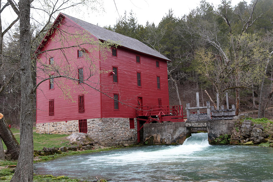 Red Mill Photograph by Dwight Cook