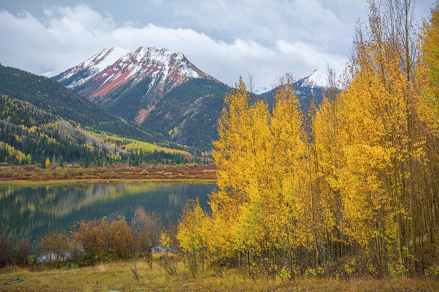 Red Mountain Photograph by Aaron Spong