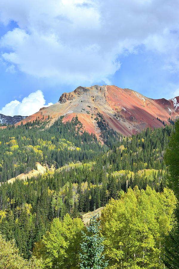 Red Mountain Colors Photograph by Ray Mathis