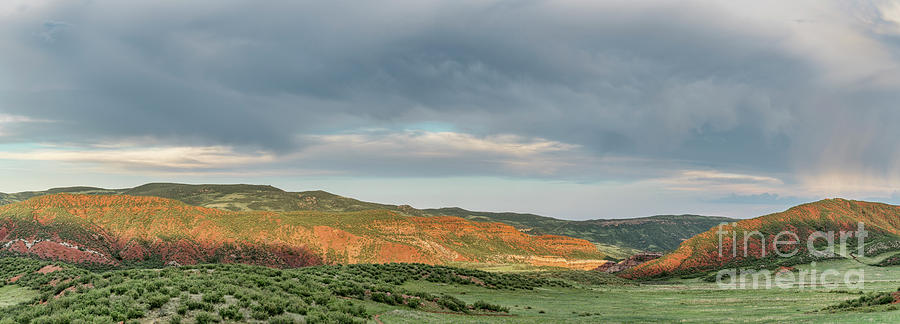 Red Mountains panorama Photograph by Marek Uliasz
