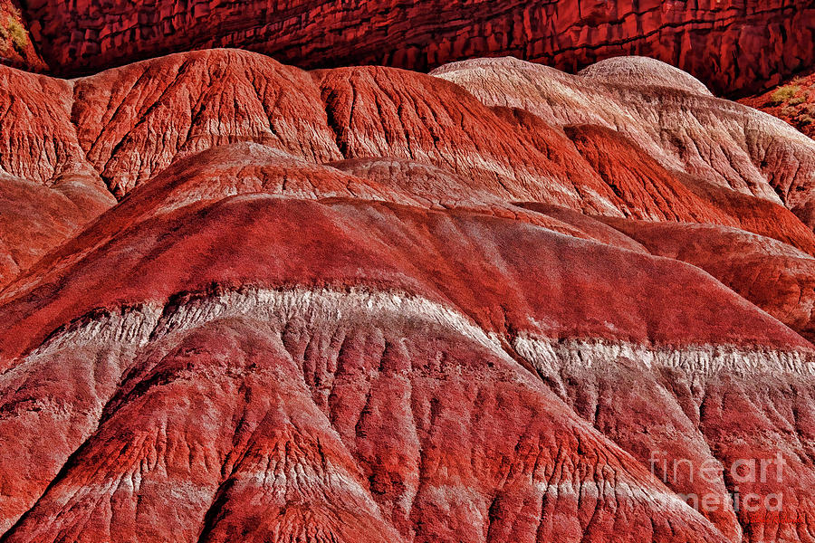 Red Mountians In Pahreah Ghost Town Photograph by Blake Richards