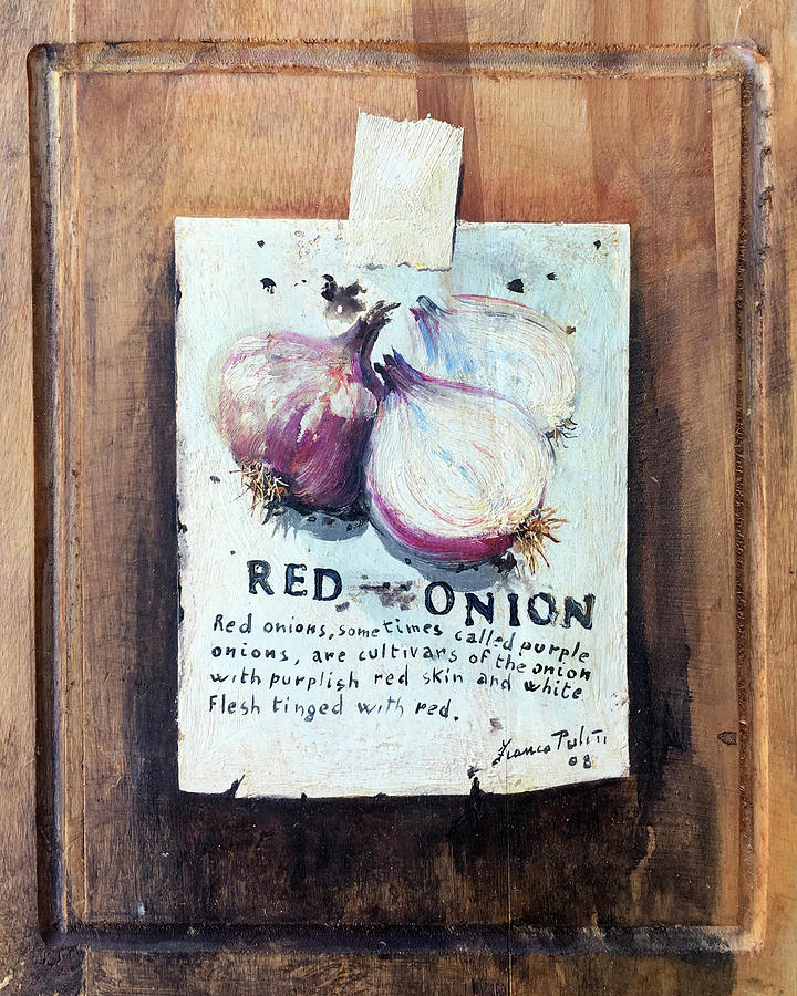 Red Onion Painting