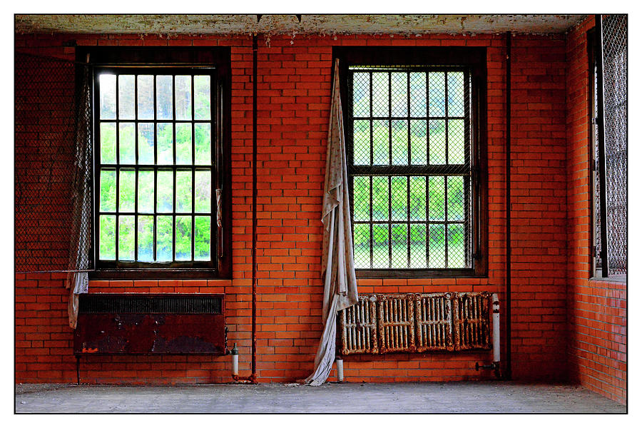 Red, Orange, Brown Brick Room Photograph by Constance Lowery