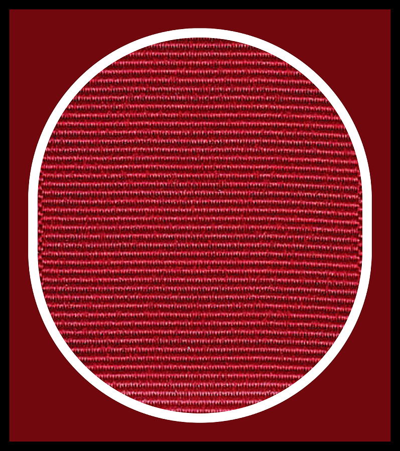 Red Oval Digital Art by Mary Russell