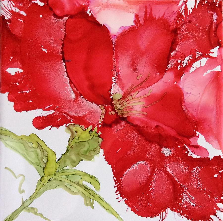 Impressionism Painting - Red by Pat Purdy