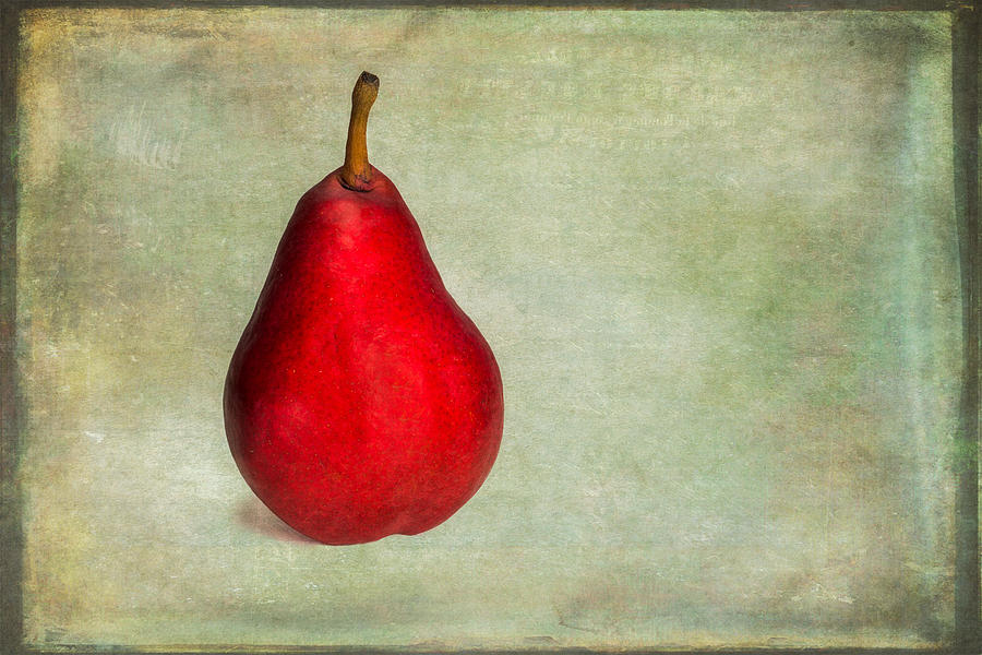 Red Pear Photograph by Joye Ardyn Durham
