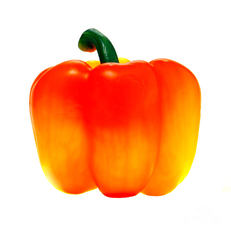 Vegetable Photograph - Red Pepper by Olivier Le Queinec
