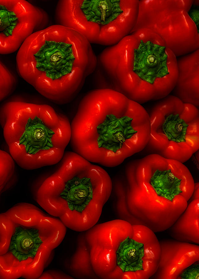 Red Peppers Photograph by Steven Maxx